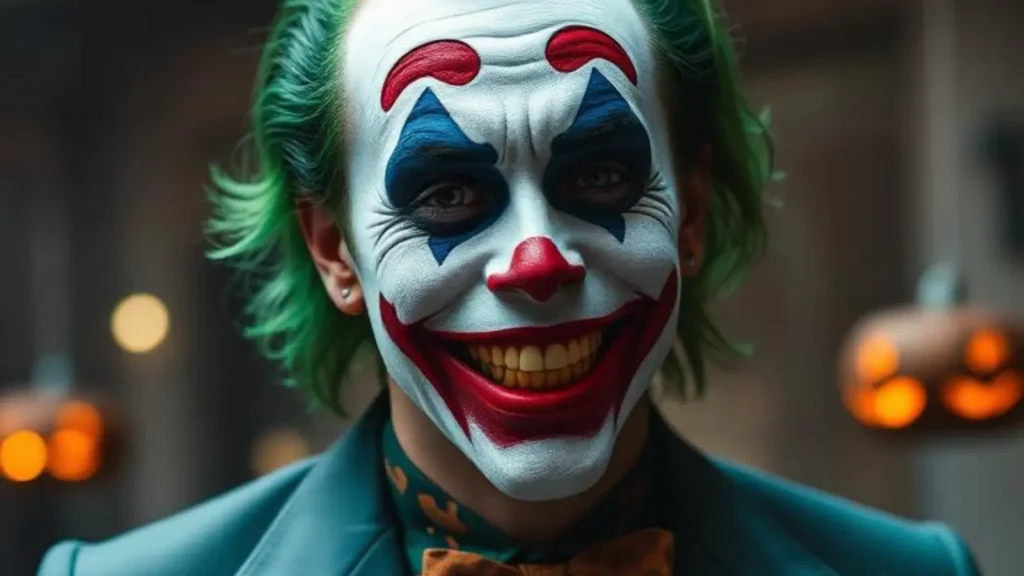 Odell Beckham Jr Halloween Dressed Up as Joker