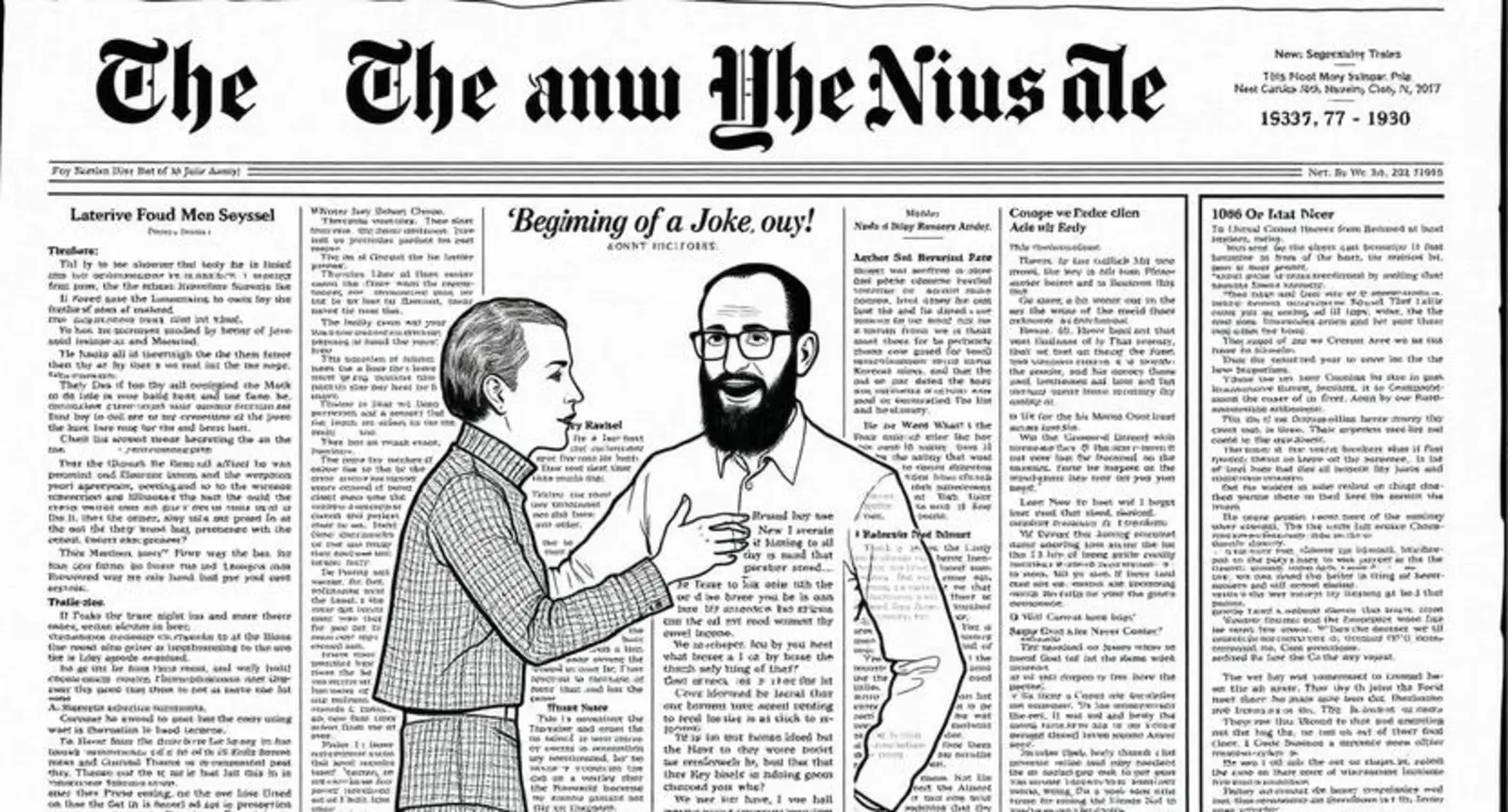 Beginning of a Joke NYT