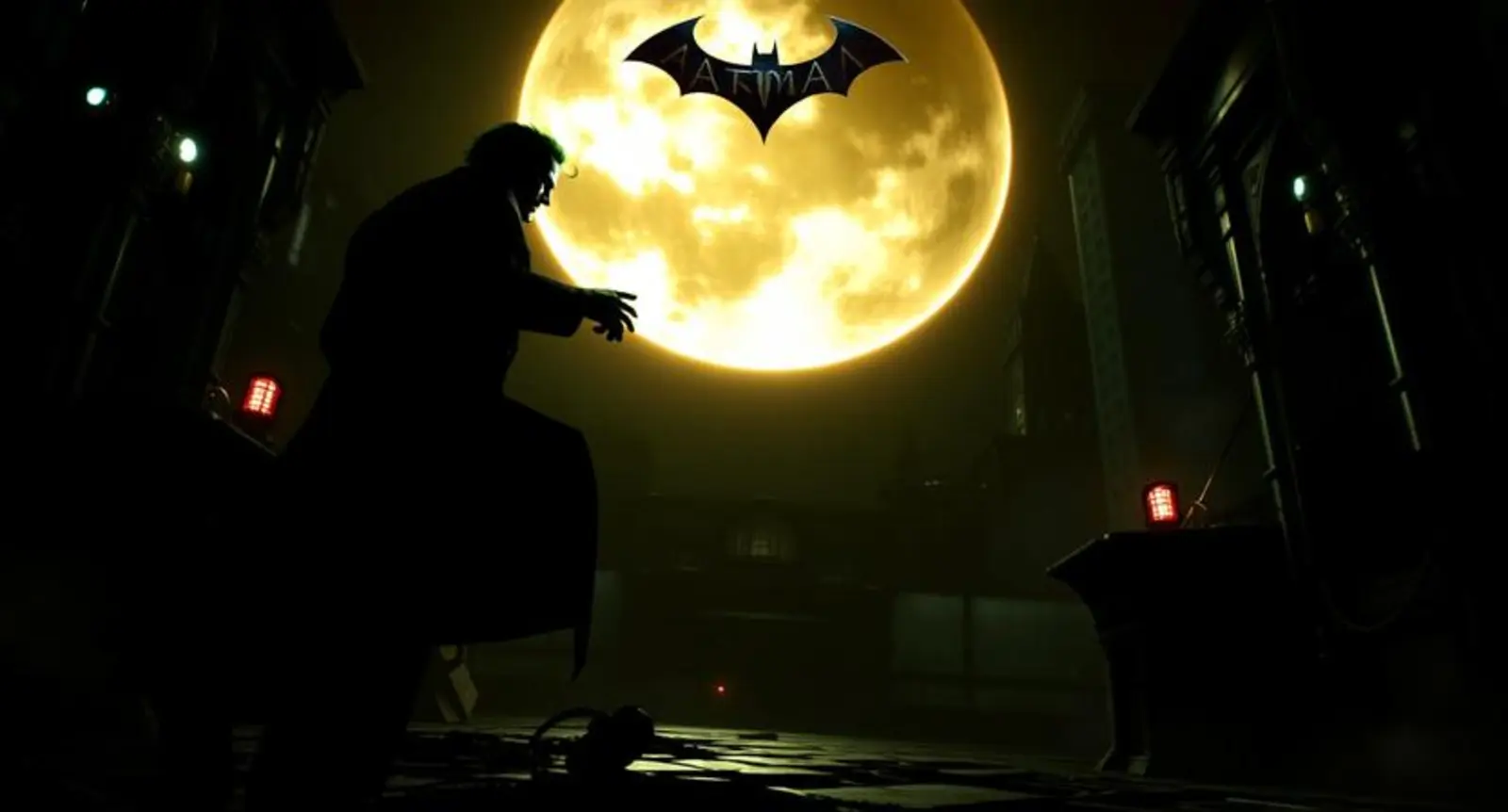 joker arkham knight game over what a joke